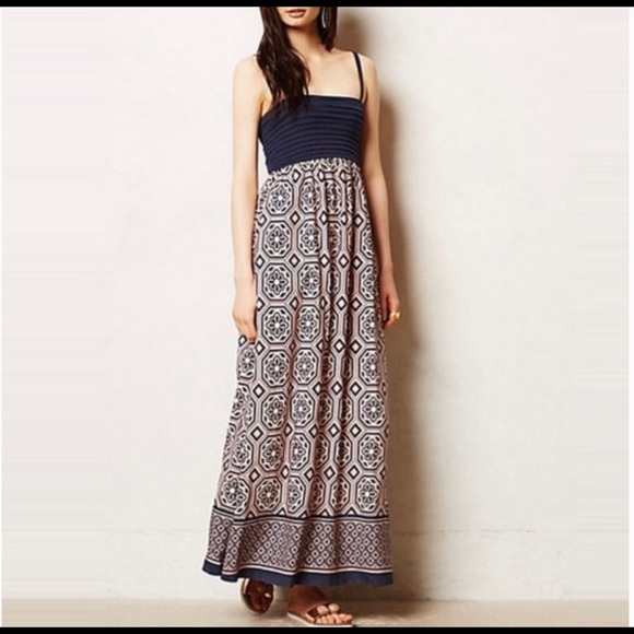 Lilka Anthropologie Carreau maxi dress - Picture 1 of 3
